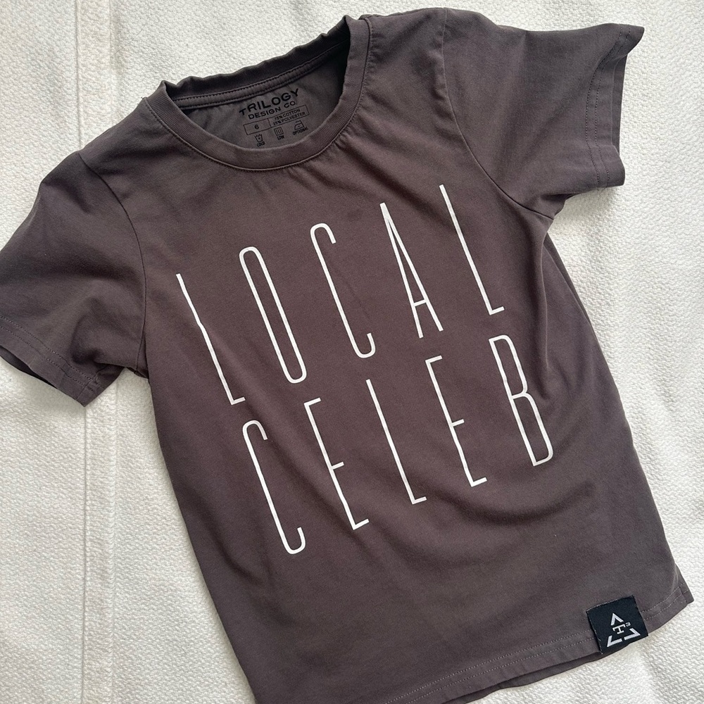 Trilogy Local Celeb T-Shirt - Gray
